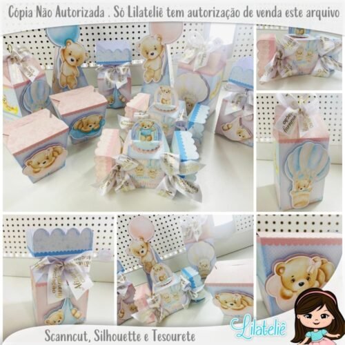 CHÁ REVELAÇÃO - Arquivos de Corte / Festa Pronta