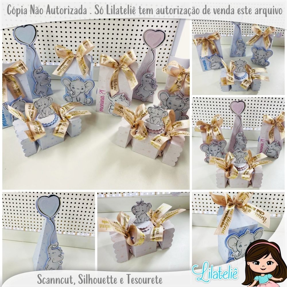 CHÁ REVELAÇÃO - Arquivos de Corte / Festa Pronta