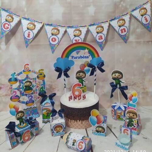CHARLE E OS NÚMEROS - Arquivos de Corte / Festa Pronta