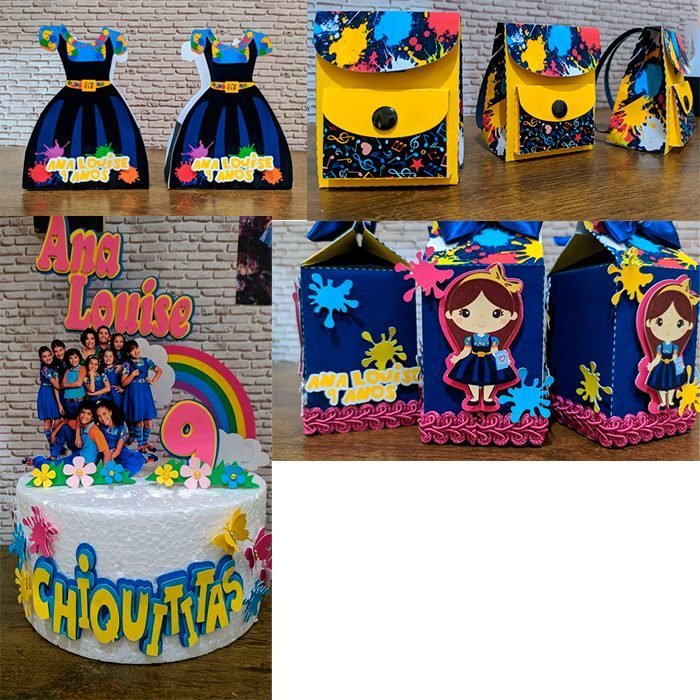 CHIQUITITAS - Arquivos de Corte / Festa Pronta