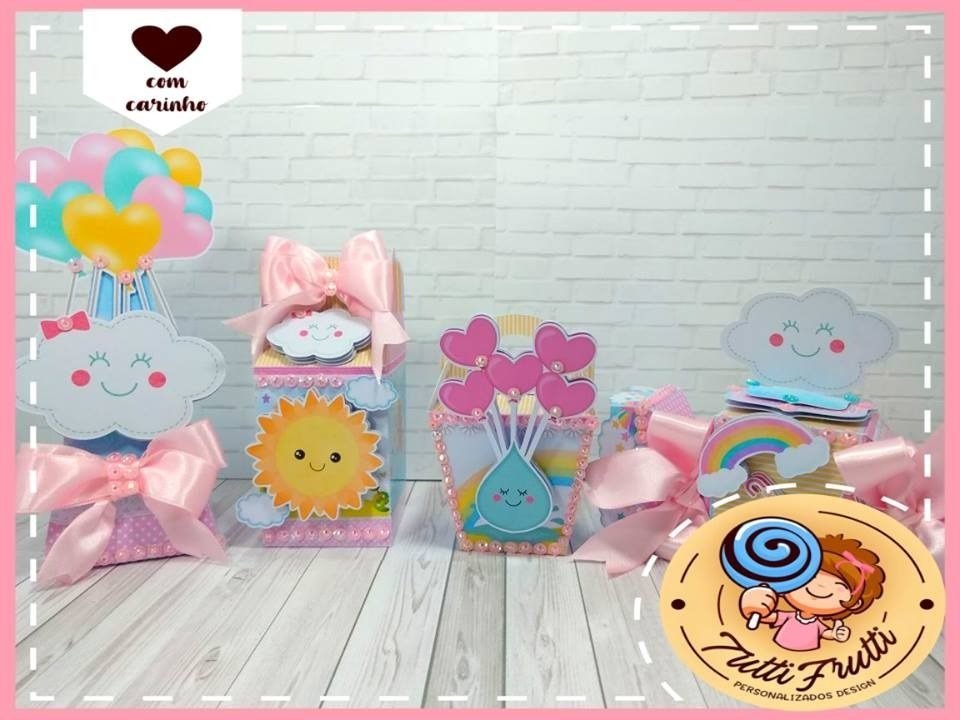 CHUVA DE BENÇÃOS - Arquivos de Corte / Festa Pronta