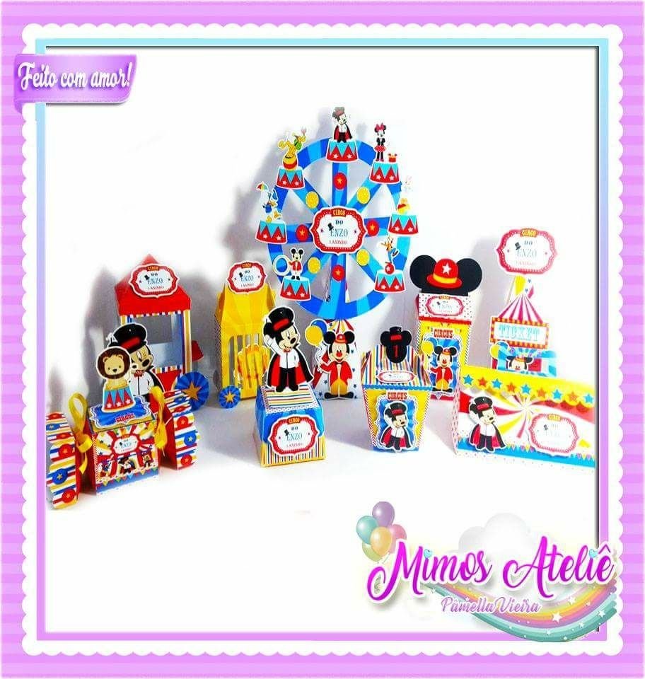 CIRCO - Arquivos de Corte / Festa Pronta