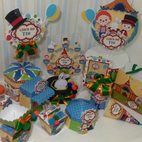 CIRCO - Arquivos de Corte / Festa Pronta