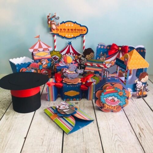 CIRCO - Arquivos de Corte / Festa Pronta