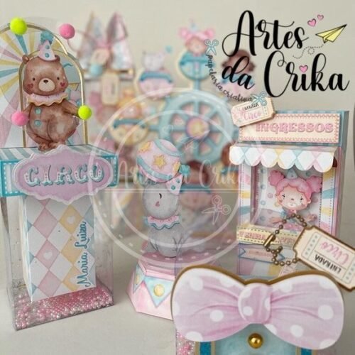 CIRCO - Arquivos de Corte / Festa Pronta