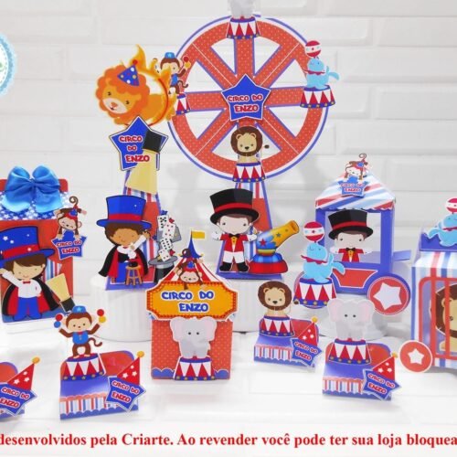 CIRCO - Arquivos de Corte / Festa Pronta