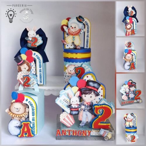 CIRCO - Arquivos de Corte / Festa Pronta