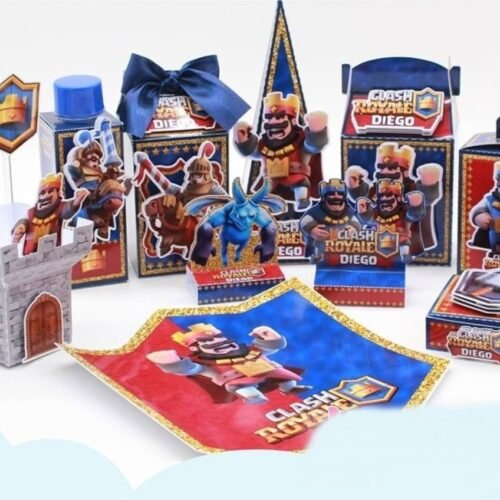 CLASH ROYALE - Arquivos de Corte / Festa Pronta