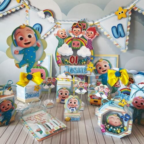COCOMELON - Arquivos de Corte / Festa Pronta