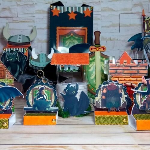 COMO TREINAR SEU DRAGÃO - Arquivos de Corte / Festa Pronta