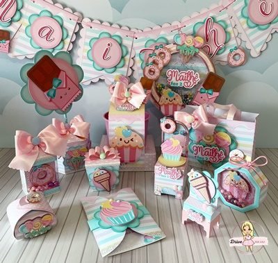 CONFEITARIA DOCERIA - Arquivos de Corte / Festa Pronta