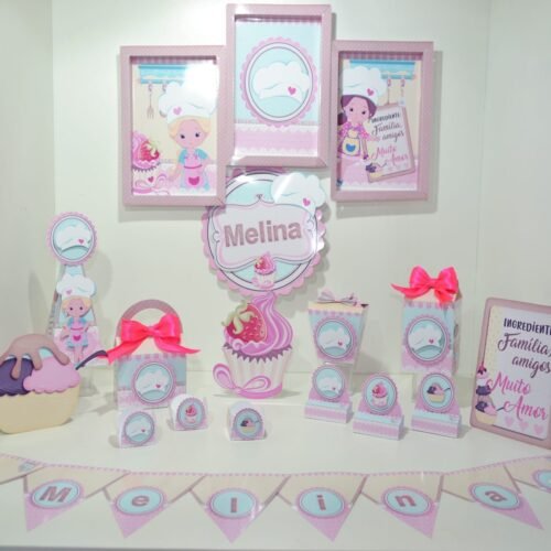 CONFEITARIA DOCERIA - Arquivos de Corte / Festa Pronta
