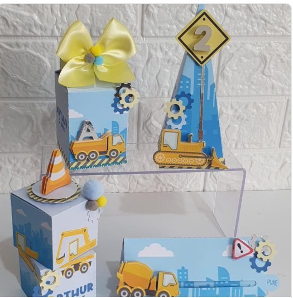 CONSTRUTOR - Arquivos de Corte / Festa Pronta