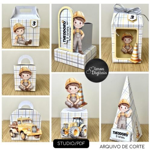 CONSTRUTOR - Arquivos de Corte / Festa Pronta
