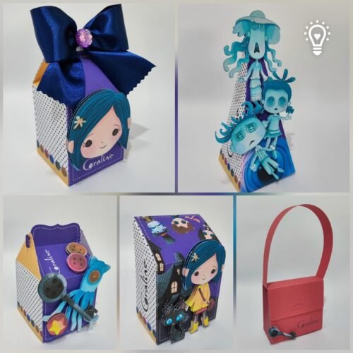 CORALINE - Arquivos de Corte / Festa Pronta