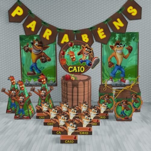 CRASH - Arquivos de Corte / Festa Pronta