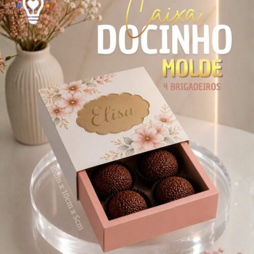 CAIXA PARA DOCINHOS - Arquivos de Corte