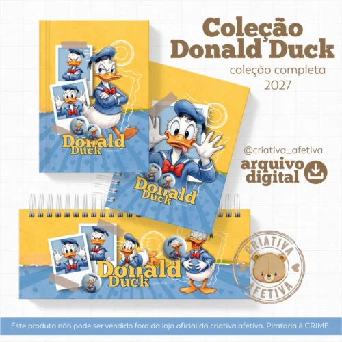 COLEÇÃO PATO DONALD - Encadernação