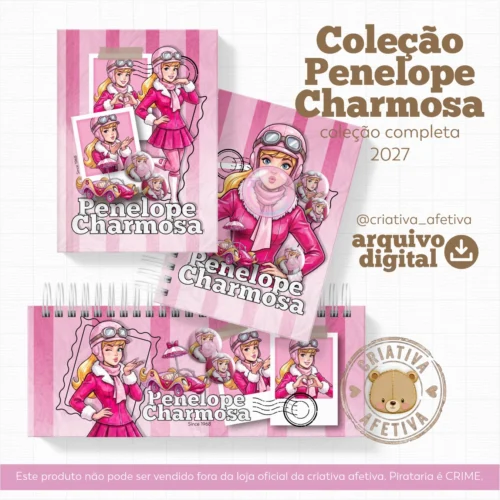 COLEÇÃO PENOLOPE CHARMOSA - Encadernação