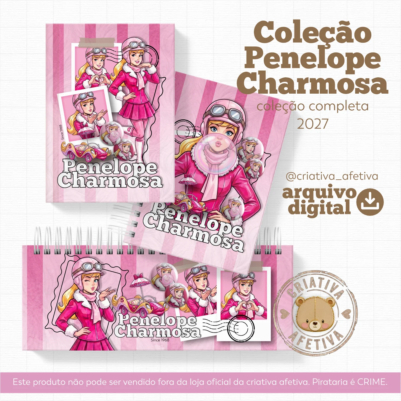 COLEÇÃO PENOLOPE CHARMOSA - Encadernação