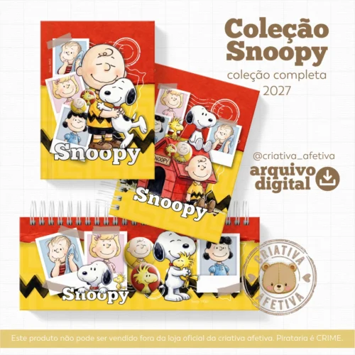 COLEÇÃO SNOOPY - Encadernação