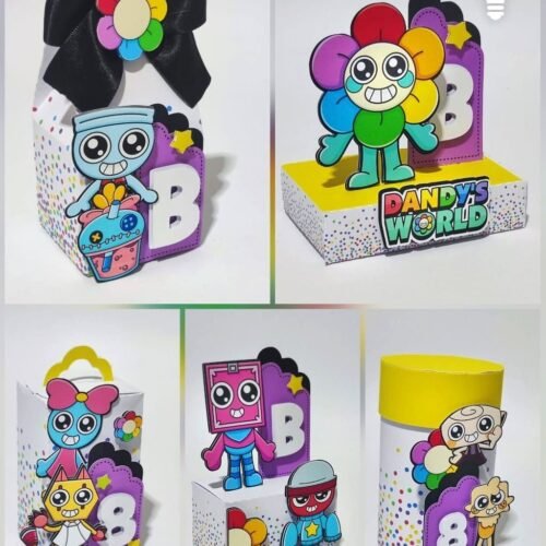 DANDYS WORLD - Arquivos de Corte / Festa Pronta