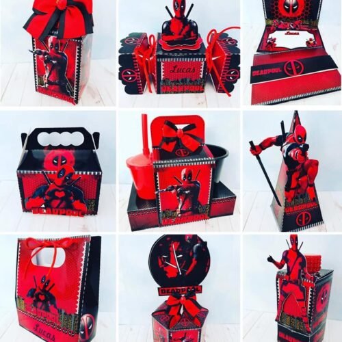 DEADPOOL - Arquivos de Corte / Festa Pronta