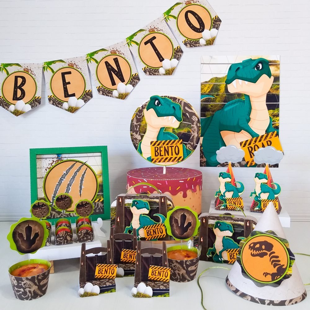 DINOSSAUROS - Arquivos de Corte / Festa Pronta