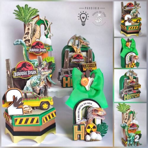 DINOSSAUROS - Arquivos de Corte / Festa Pronta