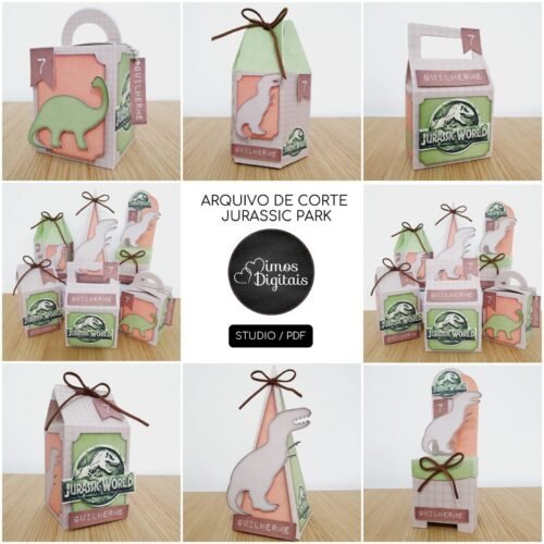 DINOSSAUROS - Arquivos de Corte / Festa Pronta