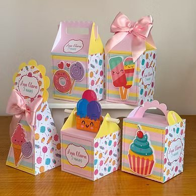 DOCES - Arquivos de Corte / Festa Pronta