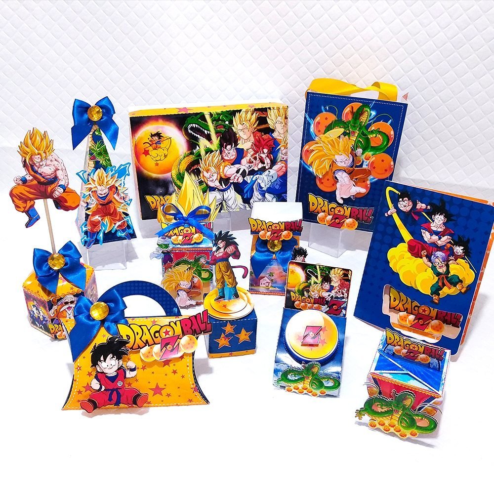 DRAGON BALL - Arquivos de Corte / Festa Pronta