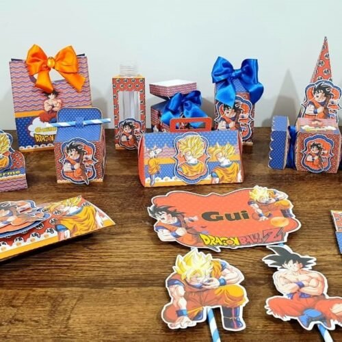 DRAGON BALL - Arquivos de Corte / Festa Pronta
