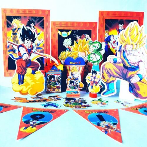 DRAGON BALL - Arquivos de Corte / Festa Pronta