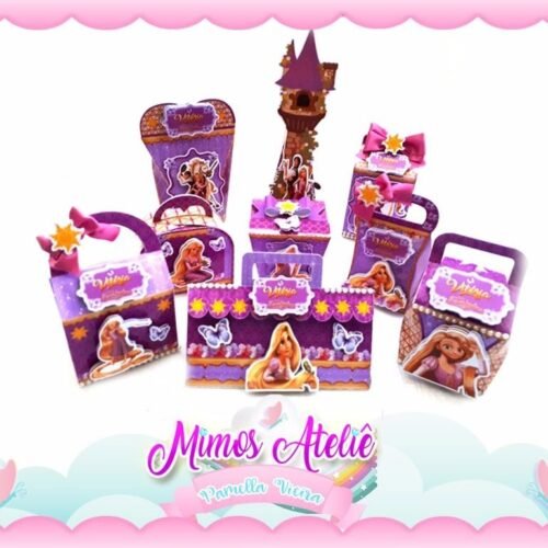 ENROLADOS - Arquivos de Corte / Festa Pronta