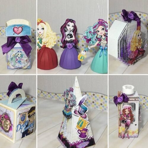 EVER AFTER HIGH - Arquivos de Corte / Festa Pronta