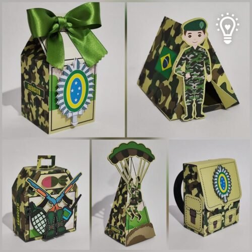 EXÉRCITO - Arquivos de Corte / Festa Pronta