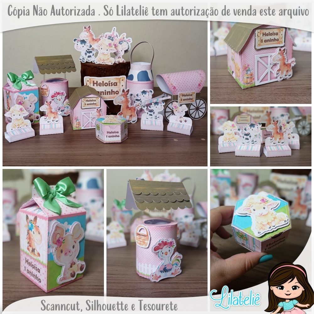 FAZENDINHA - Arquivos de Corte / Festa Pronta