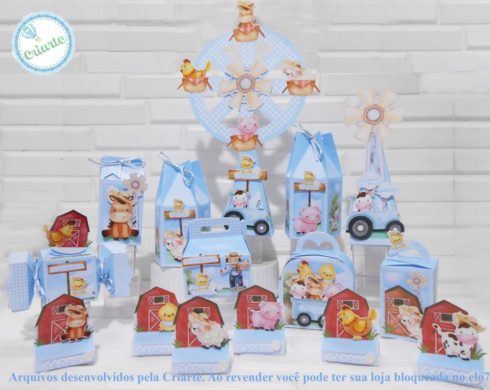 FAZENDINHA - Arquivos de Corte / Festa Pronta