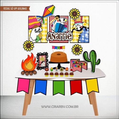 FESTA JUNINA - Arquivos de Corte / Festa Pronta