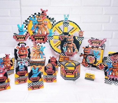 FIVE NIGHTS AT FREDDYS - Arquivos de Corte / Festa Pronta