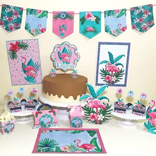 FLAMINGO - Arquivos de Corte / Festa Pronta
