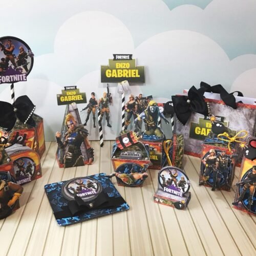 FORTNITE - Arquivos de Corte / Festa Pronta