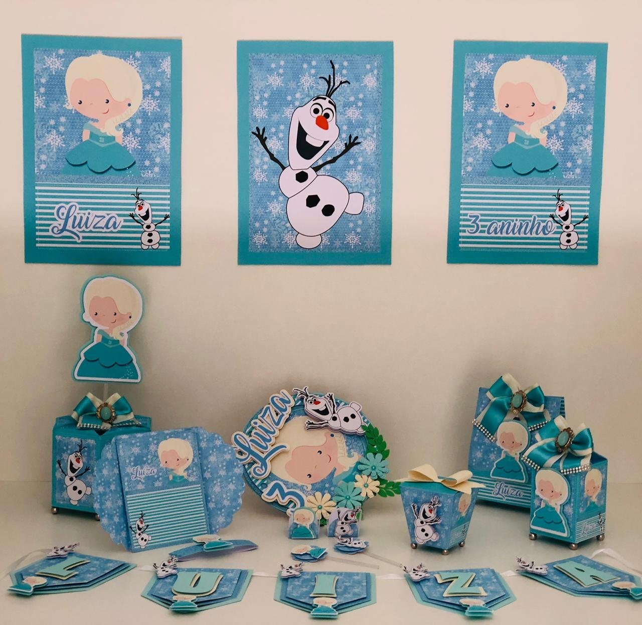 FROZEN - Arquivos de Corte / Festa Pronta