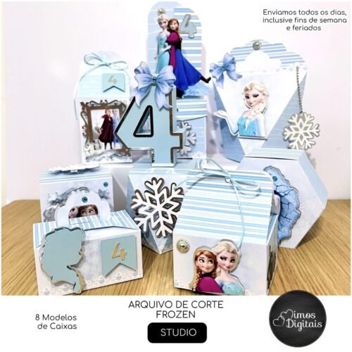 FROZEN - Arquivos de Corte / Festa Pronta