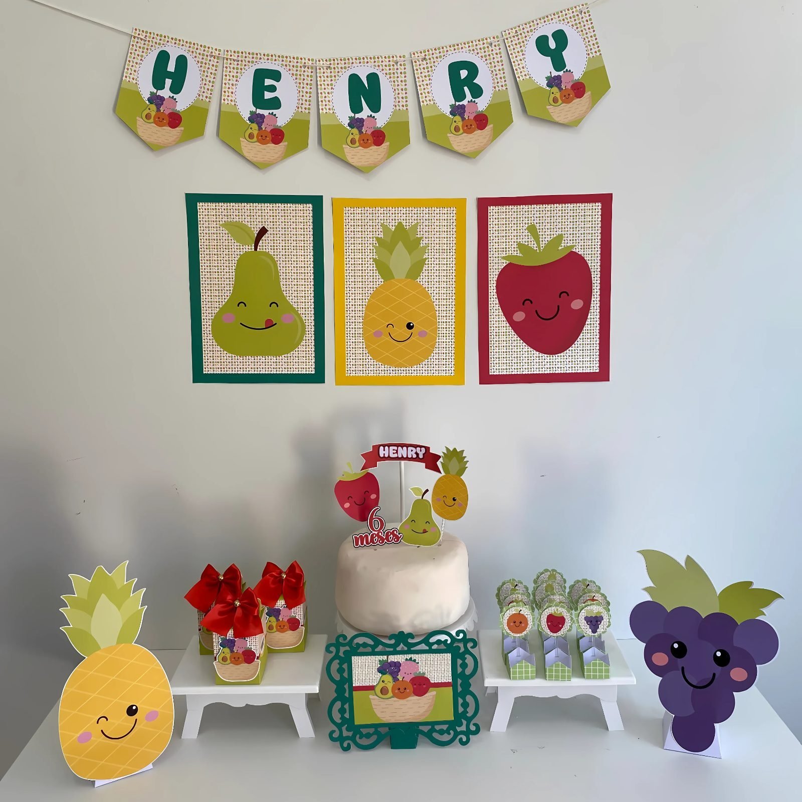 FRUTAS - Arquivos de Corte / Festa Pronta