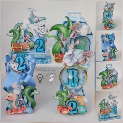 FUNDO DO MAR - Arquivos de Corte / Festa Pronta