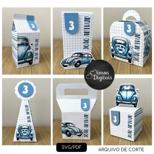 FUSCA - Arquivos de Corte / Festa Pronta
