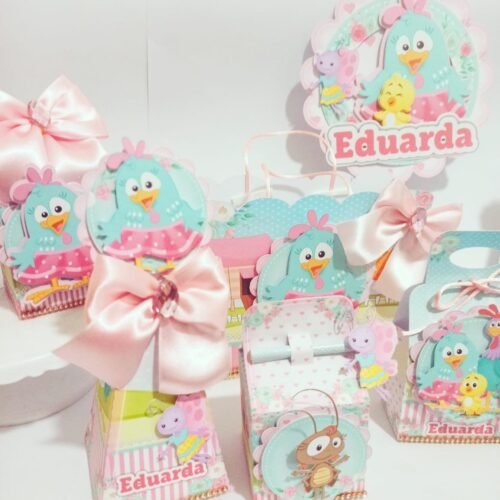 GALINHA PINTADINHA - Arquivos de Corte / Festa Pronta