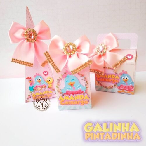 GALINHA PINTADINHA - Arquivos de Corte / Festa Pronta